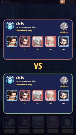 Màn VS trước trận Đấu Pháp